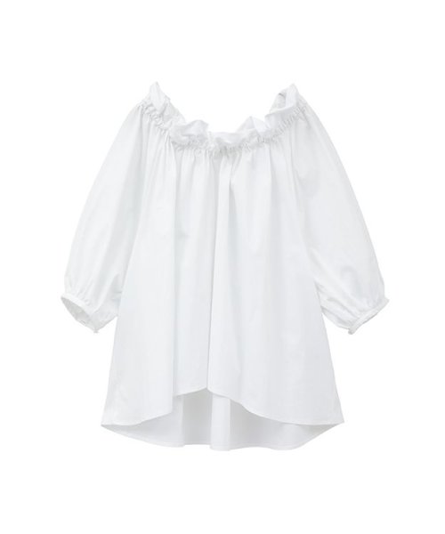 CLANE(クラネ)/2WAY PUFF NECK TOPS/img19