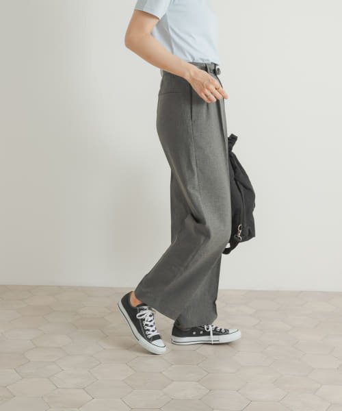 URBAN RESEARCH DOORS(アーバンリサーチドアーズ)/『UR TECH DRYLUXE』センタープレスパンツ/img10