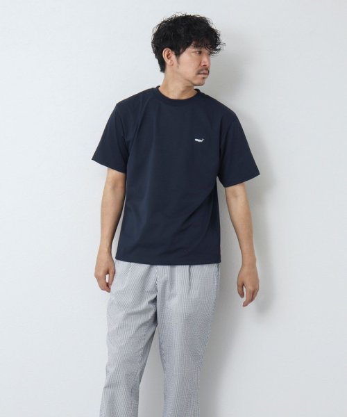 NOLLEY’S goodman(ノーリーズグッドマン)/《吸水速乾・UVカット》クジラ刺しゅう クルーネックTシャツ/img12