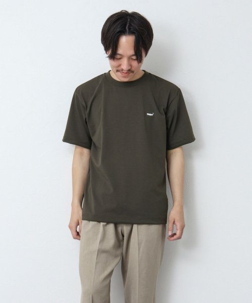 NOLLEY’S goodman(ノーリーズグッドマン)/《吸水速乾・UVカット》クジラ刺しゅう クルーネックTシャツ/img26