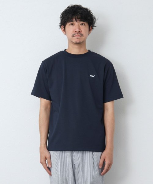 NOLLEY’S goodman(ノーリーズグッドマン)/《吸水速乾・UVカット》クジラ刺しゅう クルーネックTシャツ/img45