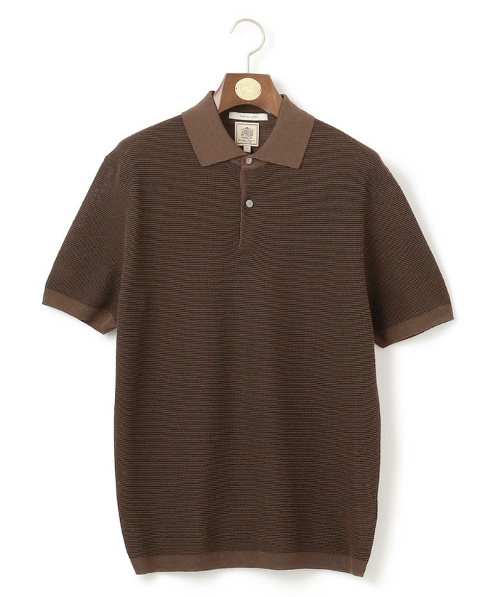 ビジネスインナー推奨】【HYBRID LINEN】ニットポロシャツ(506079781