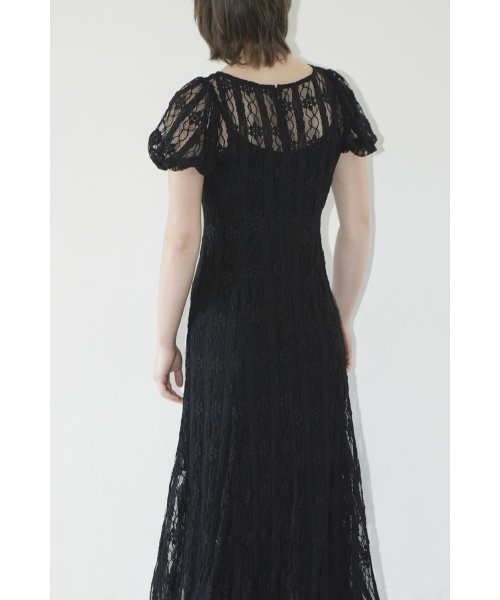 LACE MINI PUFF SLEEVE ONEPIECE LACE ONEPIECE A1846447814 (14168円)