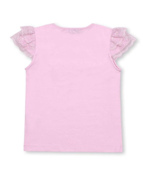 BeBe(ベベ)/レース袖フラミンゴフリルTシャツ(90~150cm)/img12