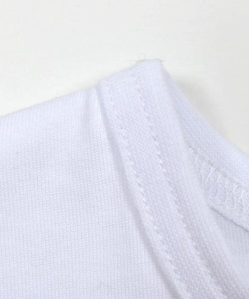 BeBe(ベベ)/【お揃い】グラフィックロゴプリント袖切り替え半袖Tシャツ(90~150cm)/img14