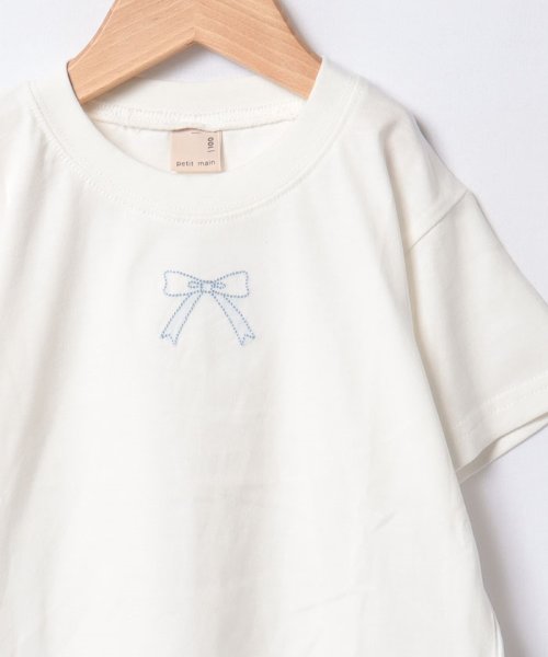 petit main(プティマイン)/【GOODPRICE・接触冷感】刺繍Tシャツ/img02
