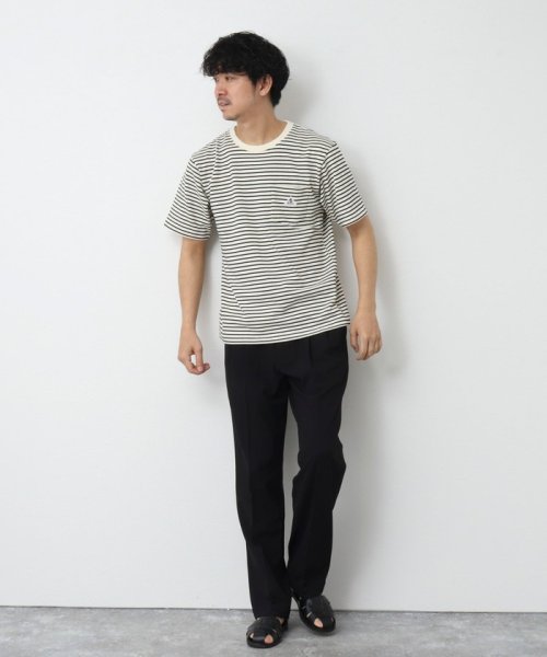 NOLLEY’S goodman(ノーリーズグッドマン)/【GEVACO/ゲバコ】ボーダーコンパクトTシャツ/img01