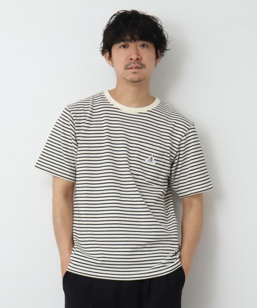 NOLLEY’S goodman(ノーリーズグッドマン)/【GEVACO/ゲバコ】ボーダーコンパクトTシャツ/img05