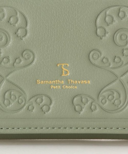 Samantha Thavasa Petit Choice(サマンサタバサプチチョイス)/フラワー型押し 折財布/img22