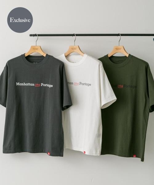 URBAN RESEARCH DOORS(アーバンリサーチドアーズ)/『別注』Manhattan Portage×DOORS　胸ロゴ プリント Tシャツ/img25