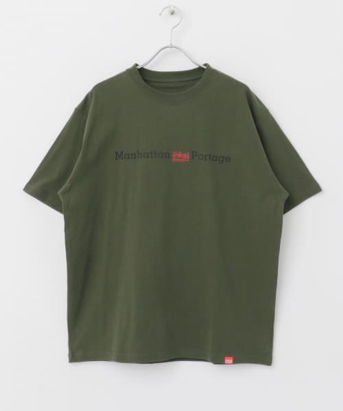 URBAN RESEARCH DOORS(アーバンリサーチドアーズ)/『別注』Manhattan Portage×DOORS　胸ロゴ プリント Tシャツ/img33