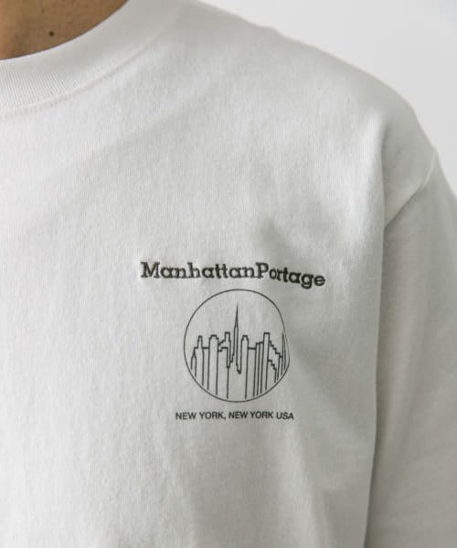 URBAN RESEARCH DOORS(アーバンリサーチドアーズ)/『別注』Manhattan Portage×DOORS　ワンポイント プリント Tシャツ/img23