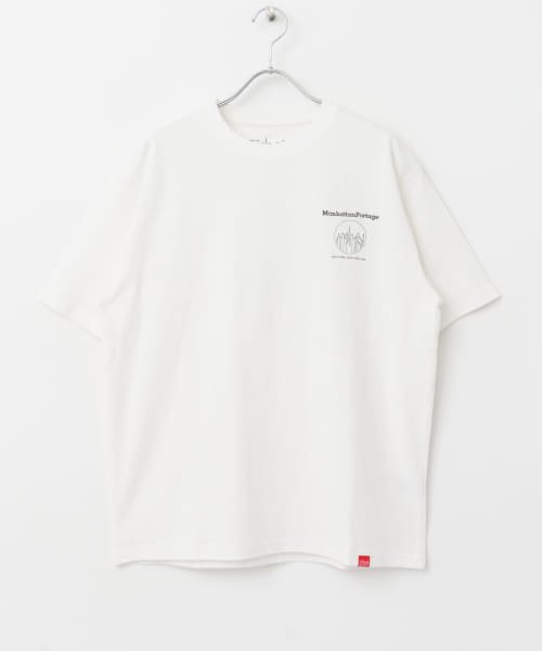 URBAN RESEARCH DOORS(アーバンリサーチドアーズ)/『別注』Manhattan Portage×DOORS　ワンポイント プリント Tシャツ/img29