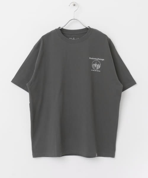 URBAN RESEARCH DOORS(アーバンリサーチドアーズ)/『別注』Manhattan Portage×DOORS　ワンポイント プリント Tシャツ/img30