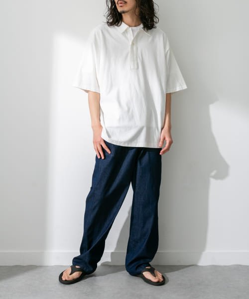 URBAN RESEARCH Sonny Label(アーバンリサーチサニーレーベル)/ARMY TWILL　Back Jersey Pullover Shirts/img01