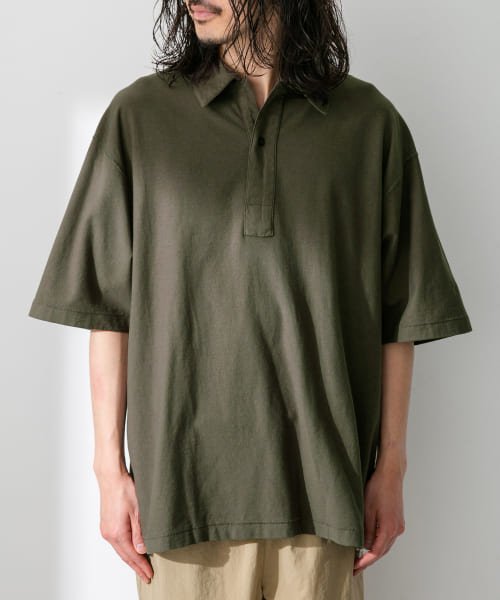URBAN RESEARCH Sonny Label(アーバンリサーチサニーレーベル)/ARMY TWILL　Back Jersey Pullover Shirts/img11