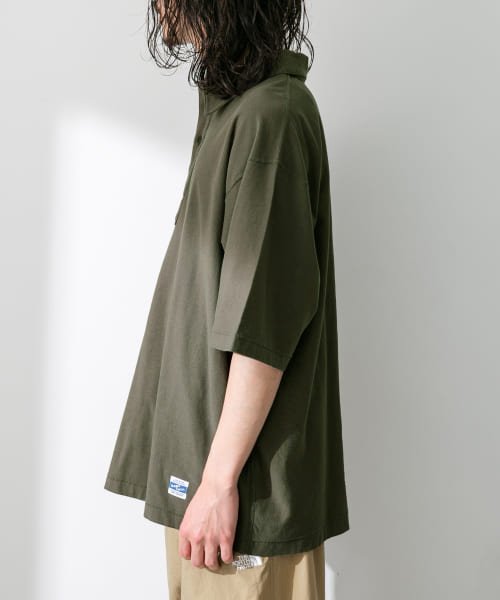 URBAN RESEARCH Sonny Label(アーバンリサーチサニーレーベル)/ARMY TWILL　Back Jersey Pullover Shirts/img12