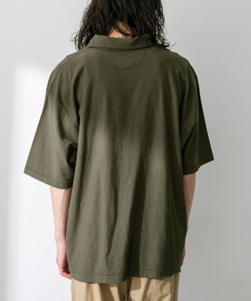 URBAN RESEARCH Sonny Label(アーバンリサーチサニーレーベル)/ARMY TWILL　Back Jersey Pullover Shirts/img13