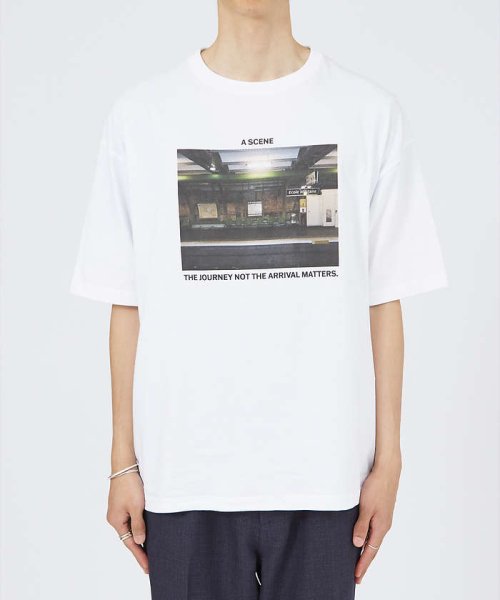 ABAHOUSE(ABAHOUSE)/【LE TRIO ABAHOUSE】A SCENE / グラフィックTシャツ //img03