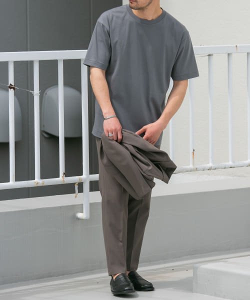 URBAN RESEARCH ROSSO(URBAN　RESEARCH　ROSSO（MEN）)/【予約】『XLサイズあり』『UR TECH』防汚加工 スタンダードクルーネックTシャツ/img30