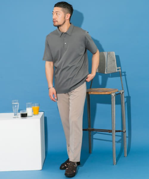 URBAN RESEARCH ROSSO(URBAN　RESEARCH　ROSSO（MEN）)/『XLサイズあり』『UR TECH』防汚加工 スタンダード半袖ポロシャツ/img40