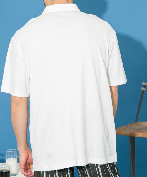 URBAN RESEARCH ROSSO(URBAN　RESEARCH　ROSSO（MEN）)/【予約】『XLサイズあり『UR TECH』防汚加工 リラックス半袖ポロシャツ/img16