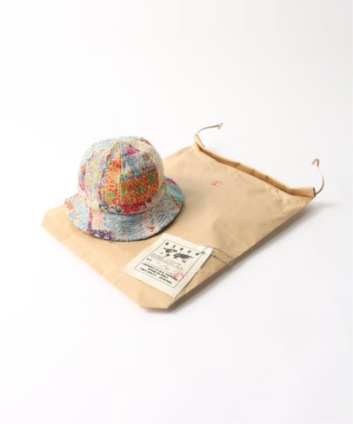 PULP(パルプ)/【FAF (FAKE AS FLOWERS) / フェイク アス フラワーズ】REROW VINTAGE KANTHA HAT/img10