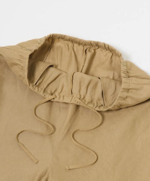 リネンバイアスパンツ WHITE BEIGE