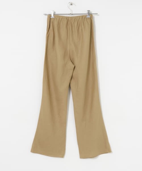 リネンバイアスパンツ WHITE BEIGE