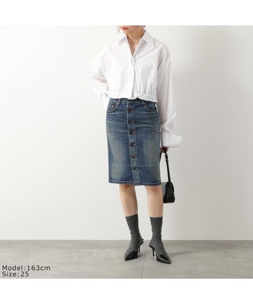 セール】 サンローラン(Saint Laurent) |SAINT LAURENT デニムスカート  