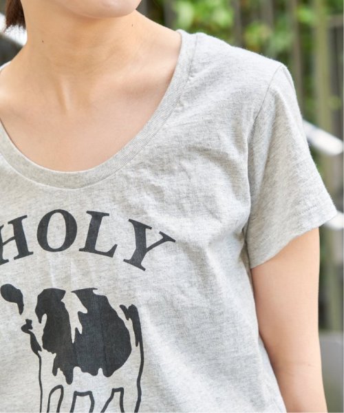 Spick & Span(スピック＆スパン)/Mixta / ミクスタ U NECK T－SHIRT HOLY W2487/img10