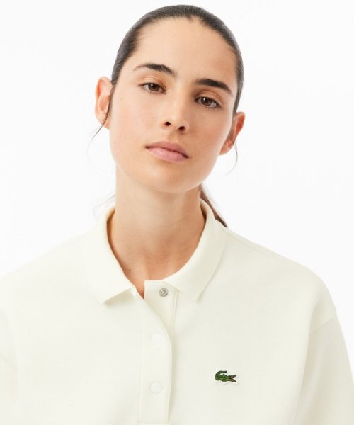 LACOSTE(ラコステ)/オーバーサイズスナップボタンポロシャツ/img01