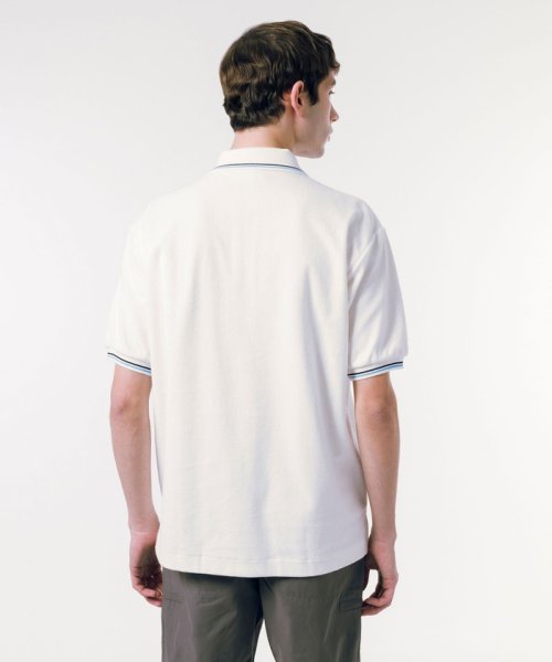 LACOSTE Mens(ラコステ　メンズ)/ハイゲージパイル地 オーバーサイズ 半袖ポロシャツ/img13