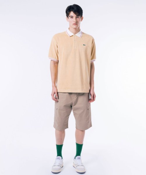 LACOSTE Mens(ラコステ　メンズ)/ハイゲージパイル地 オーバーサイズ 半袖ポロシャツ/img19