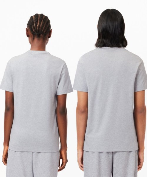 LACOSTE Mens(ラコステ　メンズ)/オーガニックコットン メッセージプリントバインダーネック半袖Tシャツ/img02
