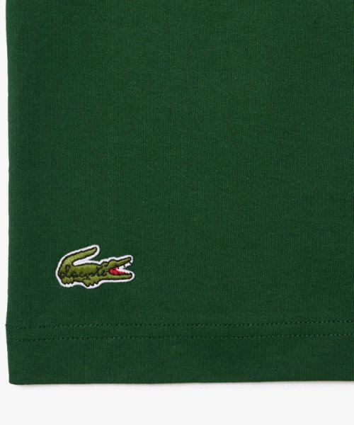 LACOSTE Mens(ラコステ　メンズ)/オーガニックコットン メッセージプリントバインダーネック半袖Tシャツ/img11