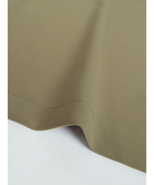 サイドスリットロングジレ 