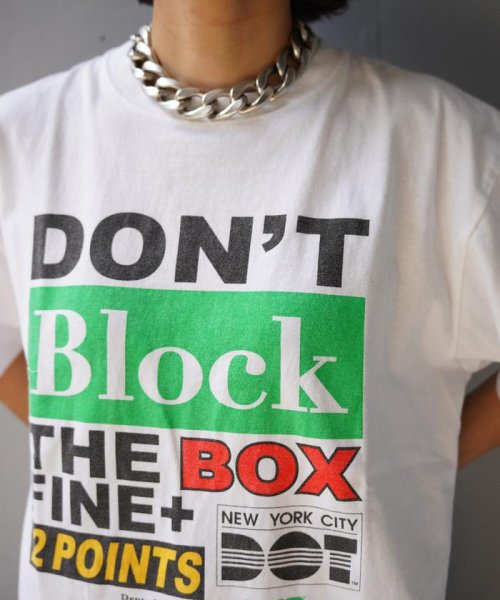 B'2nd(ビーセカンド)/GOOD ROCK SPEED  NYC BLOCKTシャツ/24NYC103W/img03