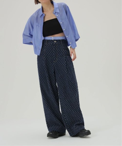 SLOBE citron.レイヤード Funny DENIM SLOBE citron 洗濯機洗い