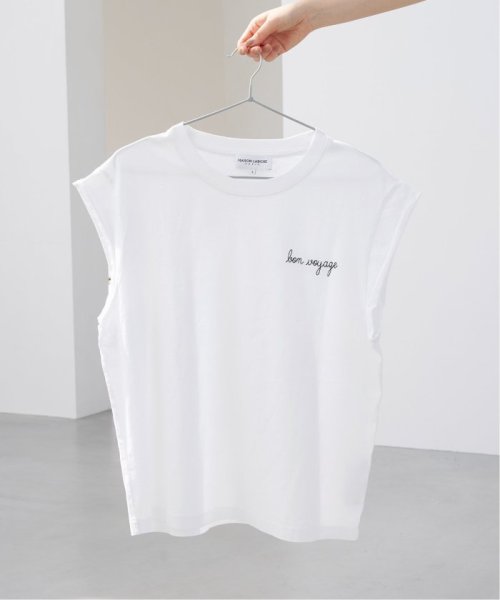 IENA(イエナ)/《予約》【MAISON LABICHE/メゾン ラビッシュ】embroidery TEE フレンチスリーブ/img01