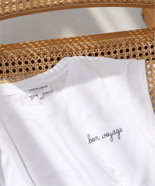 IENA(イエナ)/《予約》【MAISON LABICHE/メゾン ラビッシュ】embroidery TEE フレンチスリーブ/img02