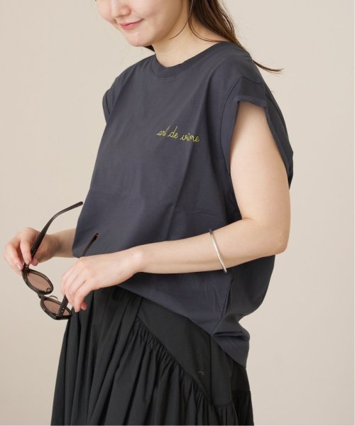 IENA(イエナ)/【MAISON LABICHE/メゾン ラビッシュ】embroidery TEE フレンチスリーブ/img07