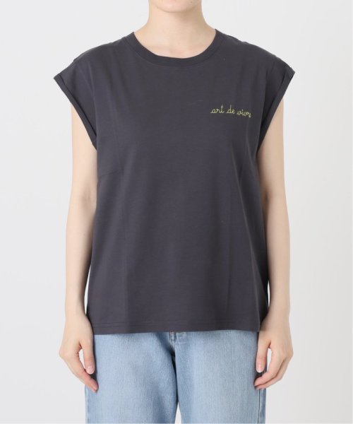 IENA(イエナ)/《予約》【MAISON LABICHE/メゾン ラビッシュ】embroidery TEE フレンチスリーブ/img12
