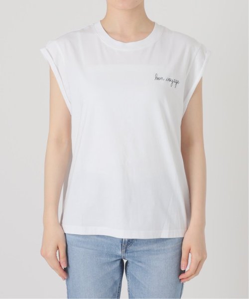 IENA(イエナ)/《予約》【MAISON LABICHE/メゾン ラビッシュ】embroidery TEE フレンチスリーブ/img22