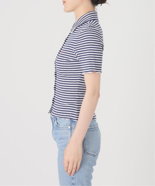 IENA(イエナ)/《予約》【MAISON LABICHE/メゾン ラビッシュ】Rib Half Sleeve CD シャツ/img03