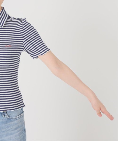 IENA(イエナ)/【MAISON LABICHE/メゾン ラビッシュ】Rib Half Sleeve CD シャツ/img07