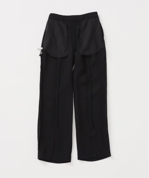 フロントスリットパンツ 