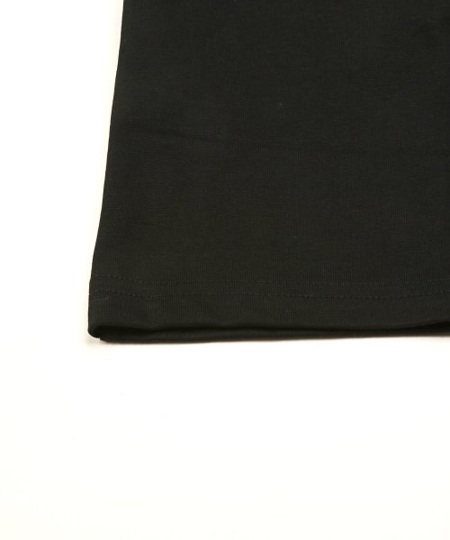LUXSTYLE(ラグスタイル)/RUMSODA(ラムソーダ)PUアップリケ刺繍ルーズ半袖Tシャツ/Tシャツ メンズ 半袖 トップス ビッグシルエット ベア PUレザー 刺繍/img15