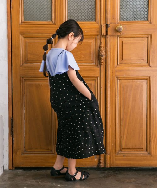 URBAN RESEARCH DOORS（Kids）(アーバンリサーチドアーズ（キッズ）)/『親子リンク』レーヨンリネンドットキャミワンピース(KIDS)/img03