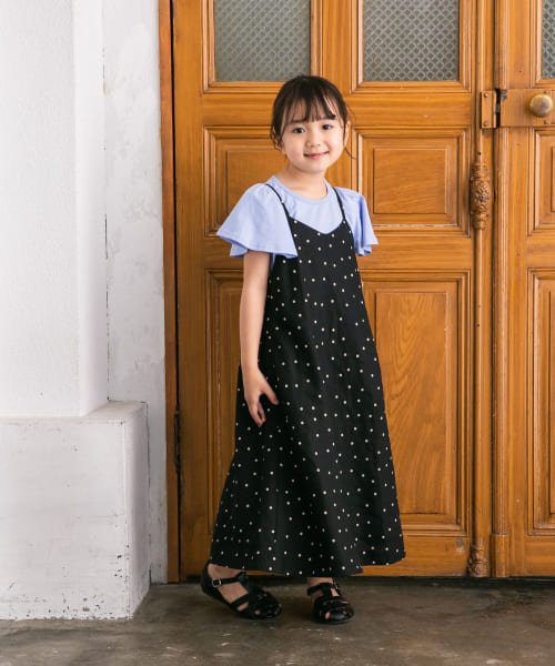 URBAN RESEARCH DOORS（Kids）(アーバンリサーチドアーズ（キッズ）)/『親子リンク』レーヨンリネンドットキャミワンピース(KIDS)/img04